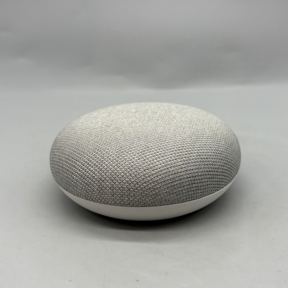 Google Home Mini Smart Speaker - Unit Only - Chalk (H0A)(Gen 1) - Tested